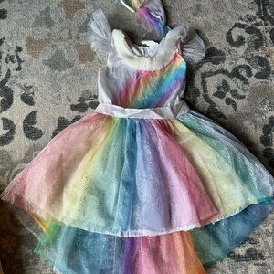 Target Rainbow Sparkle Kids Costume